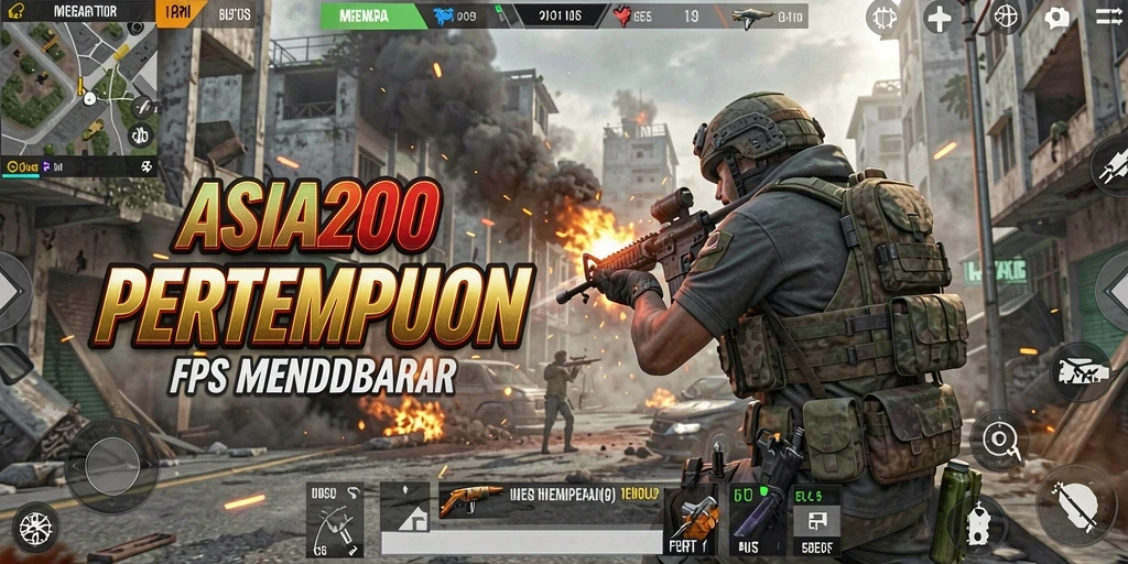 Gameplay seru dan mendebarkan di ASIA200.