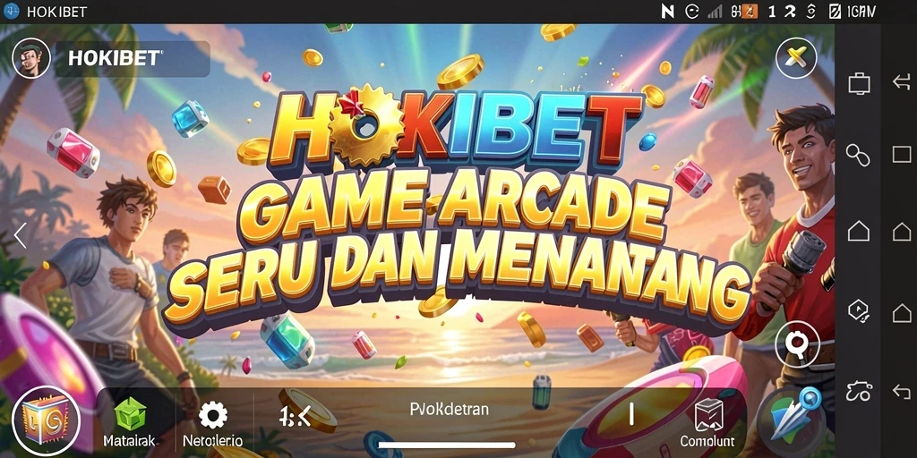 Screenshot utama HOKIBET menampilkan gameplay seru dari level yang menantang.