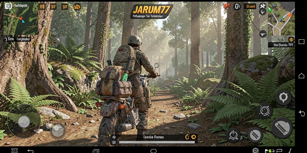 Tampilan gameplay JARUM77 yang mendebarkan dan penuh aksi.