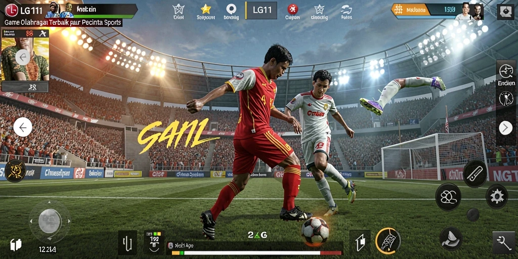 Tampilan gameplay LG111 yang seru dan interaktif dalam olahraga.
