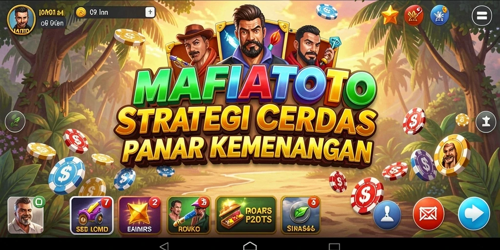 Tampilan gameplay <strong>MAFIATOTO</strong> yang penuh strategi dan taktik.