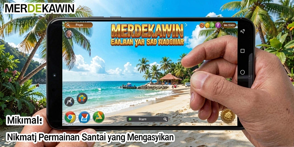 Gameplay menarik dan visual yang mempesona di MERDEKAWIN.