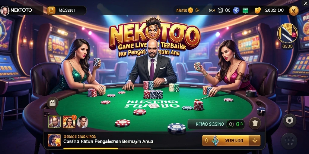 Gameplay menarik dari NEKOTOTO dalam Live Casino.