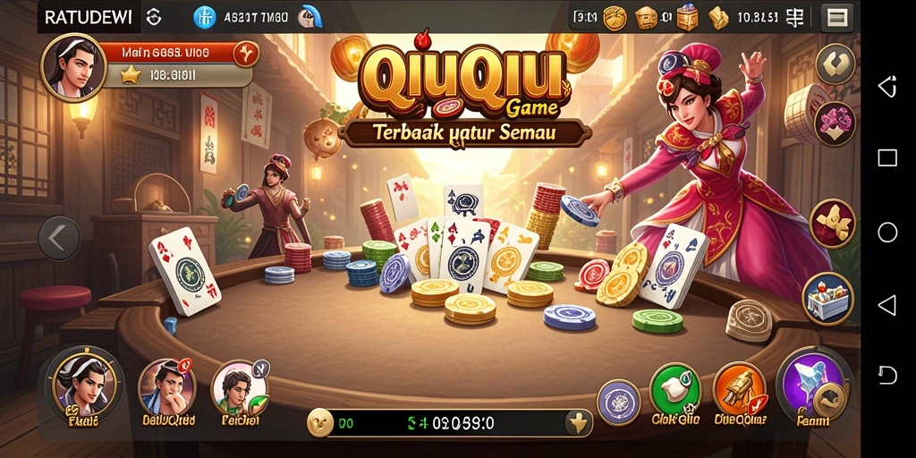 Tampilan gameplay seru dan grafis menarik dari RATUDEWI.