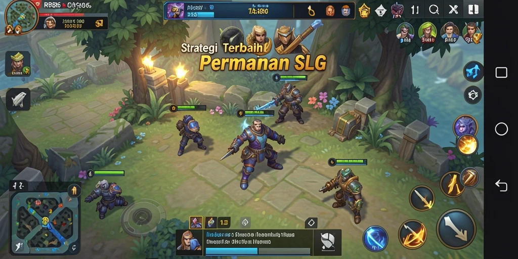 Screenshot gameplay RP886 menunjukkan pertempuran strategis yang mendebarkan.