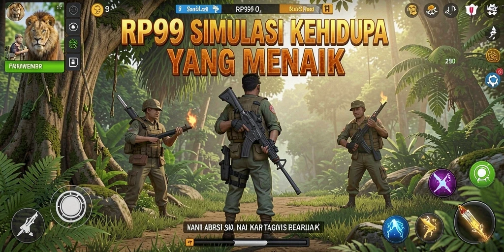 Screenshot utama RP99 menampilkan momen gameplay simulation yang mengasyikkan.