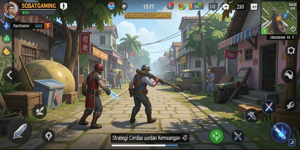 Tangkapan layar gameplay menarik dalam SOBATGAMING dengan elemen strategi.
